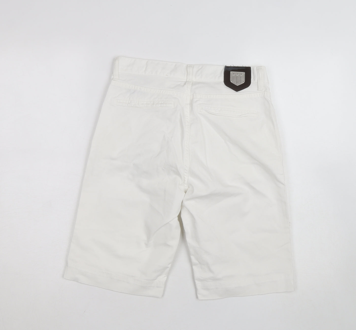 GANT Women's White Bermuda Shorts Size 28 Cotton Blend