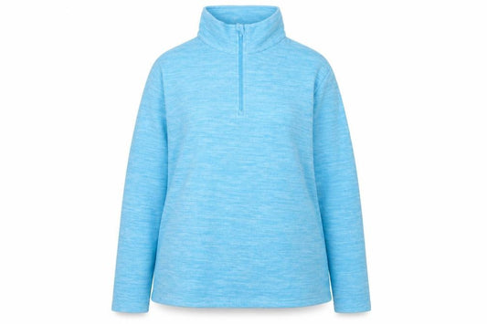 Mountain Warehouse Womens Blue Size 18 1/2 Zip Fleece Jacket