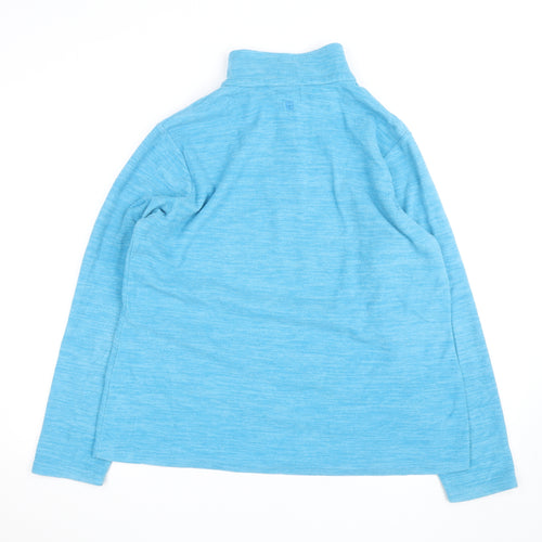 Mountain Warehouse Womens Blue Size 18 1/2 Zip Fleece Jacket