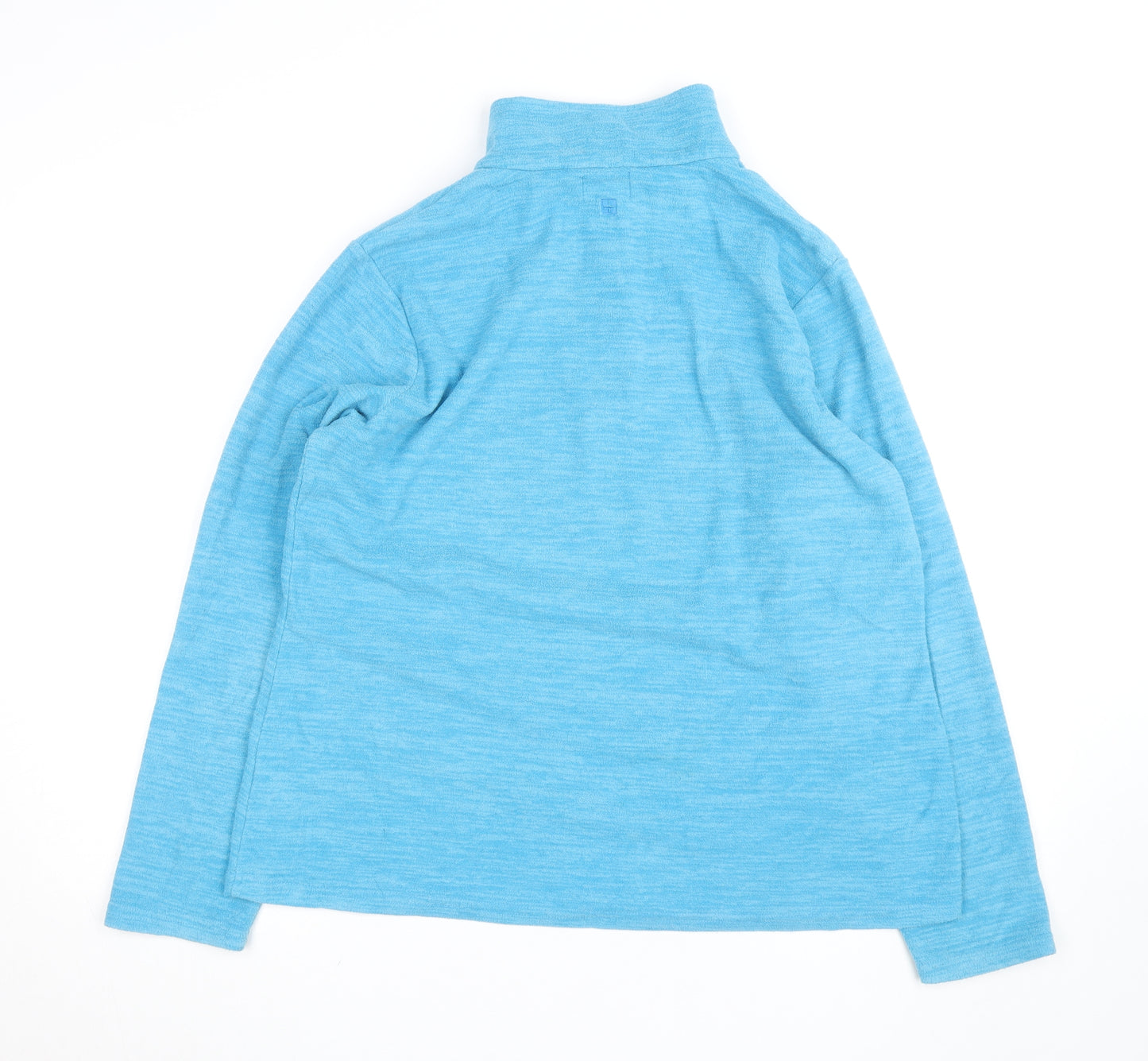 Mountain Warehouse Womens Blue Size 18 1/2 Zip Fleece Jacket