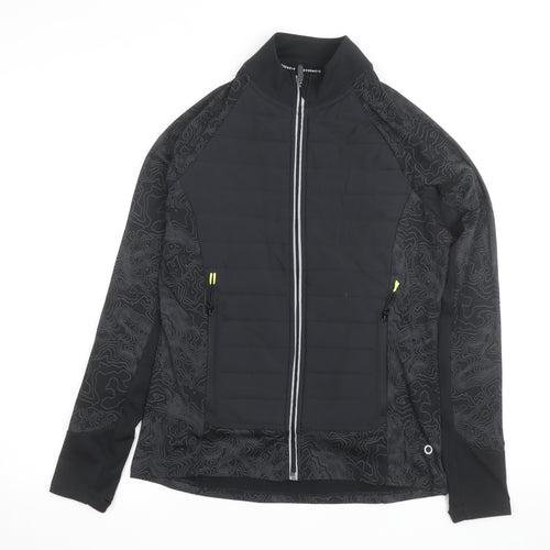 Marks and Spencer Goodmove Women's Black Size 10 Track Jacket