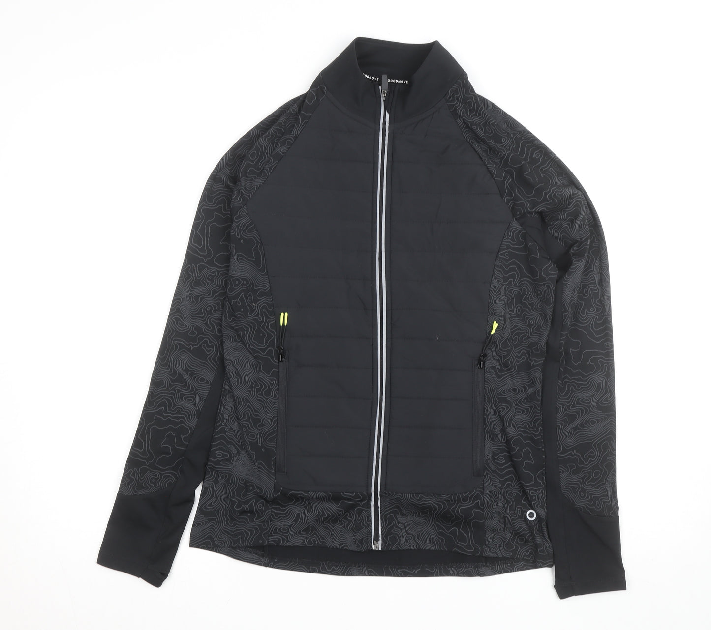 Marks and Spencer Goodmove Women's Black Size 10 Track Jacket