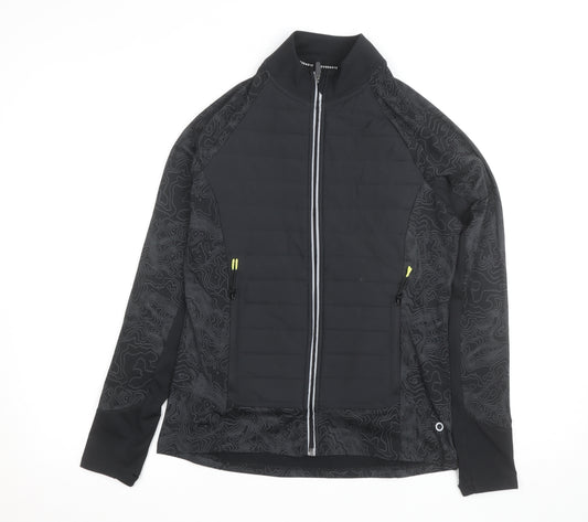 Marks and Spencer Goodmove Women's Black Size 10 Track Jacket