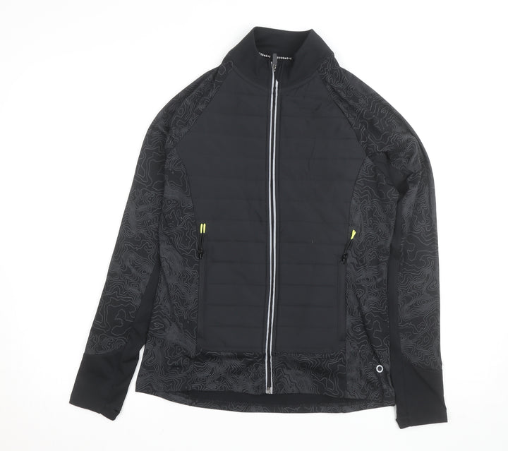 Marks and Spencer Goodmove Women's Black Size 10 Track Jacket