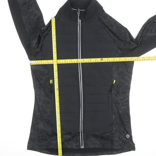 Marks and Spencer Goodmove Women's Black Size 10 Track Jacket