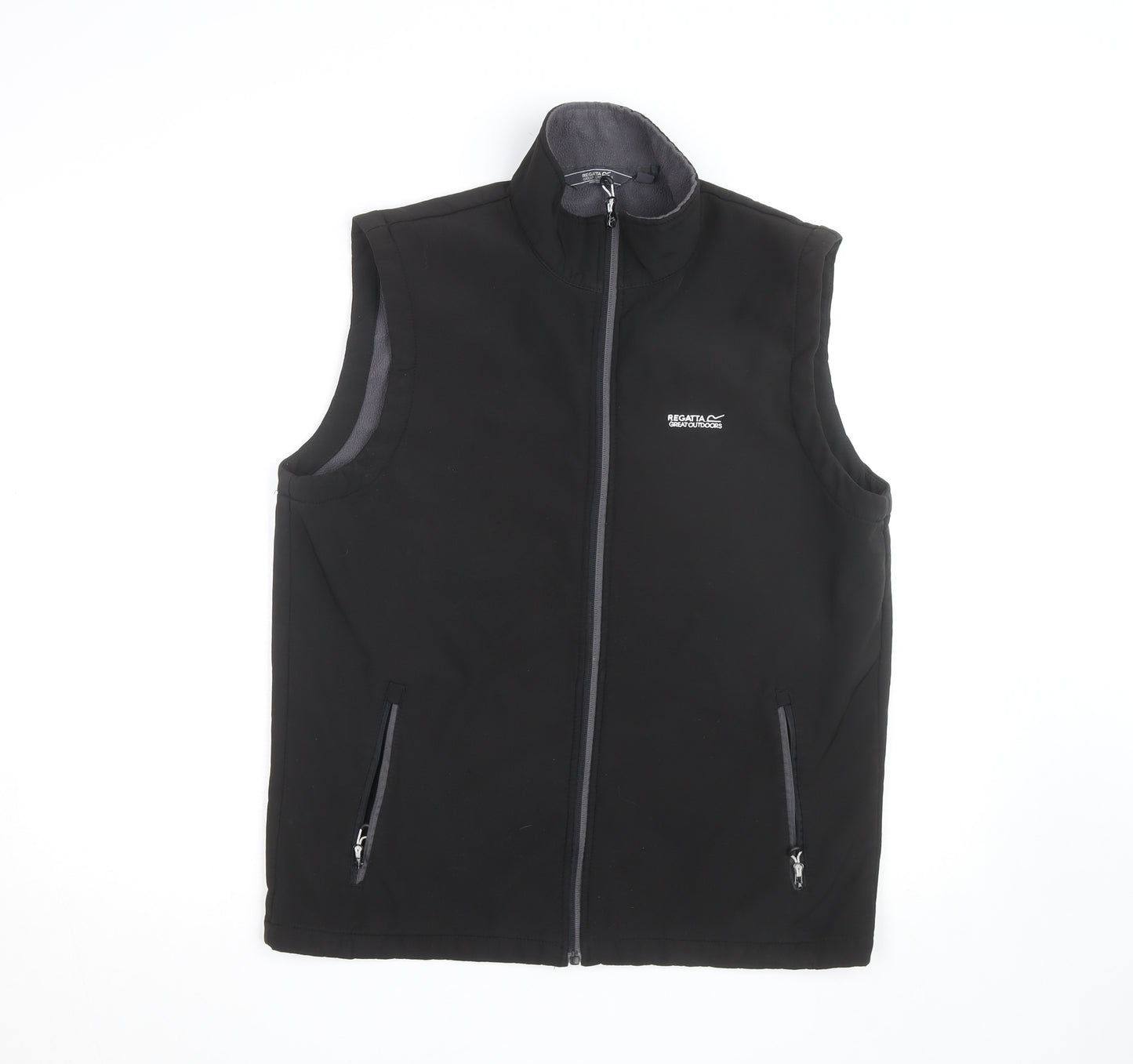 Regatta Men's Black Softshell Sleeveless Windproof Jacket L