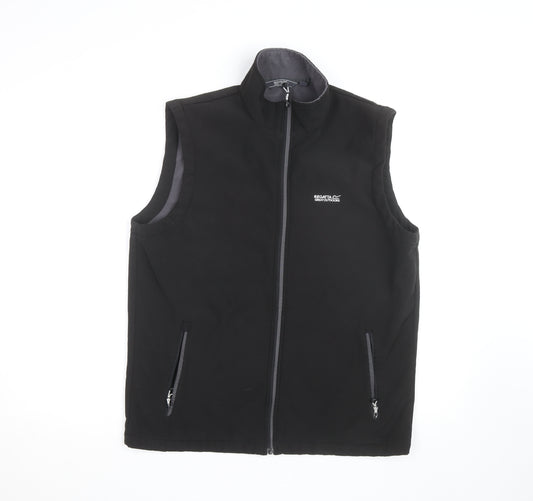 Regatta Men's Black Softshell Sleeveless Windproof Jacket L