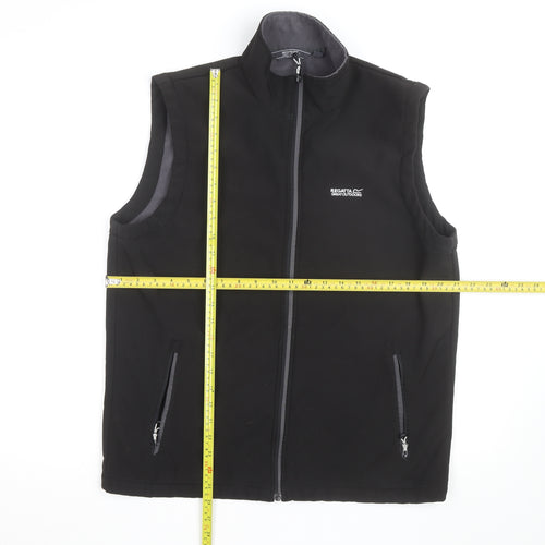 Regatta Men's Black Softshell Sleeveless Windproof Jacket L