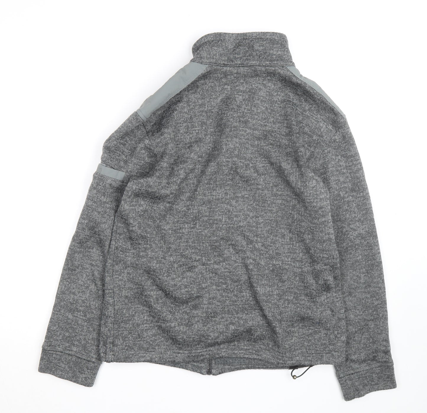 Regatta Mens Grey L Fleece Activewear Jacket Full Zip Outdoor