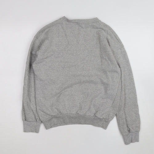 PrettyLittleThing Grey California West Coast Sweatshirt Small Unisex
