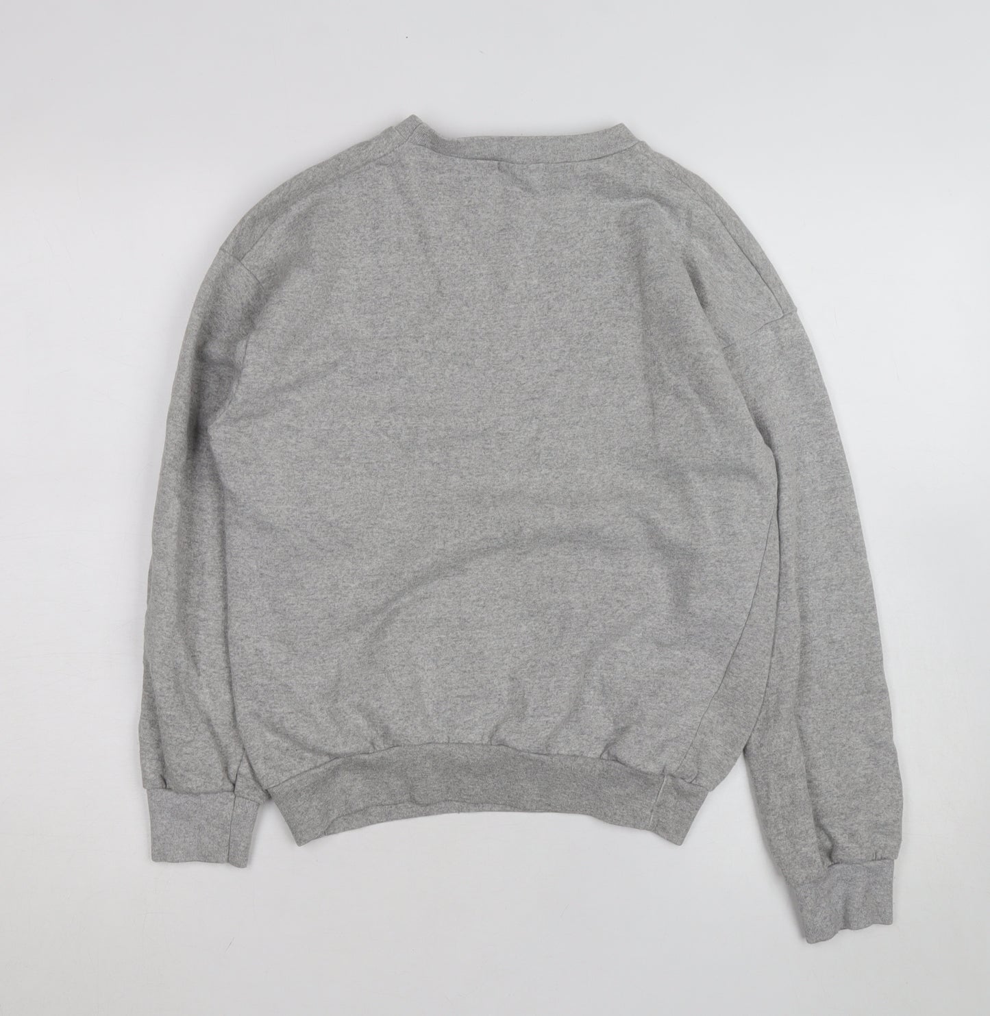 PrettyLittleThing Grey California West Coast Sweatshirt Small Unisex