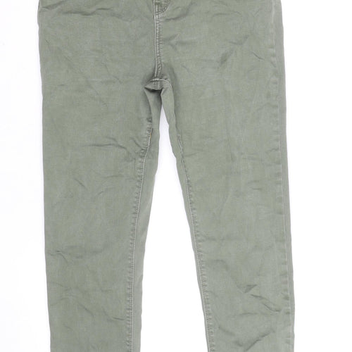 Primark Women’s Green Skinny Jeans Size 12 Stretch Denim