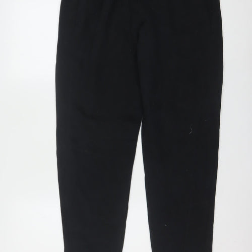 Puma Men's Black Medium Jogger Sweatpants 80% Cotton 20% Polyester