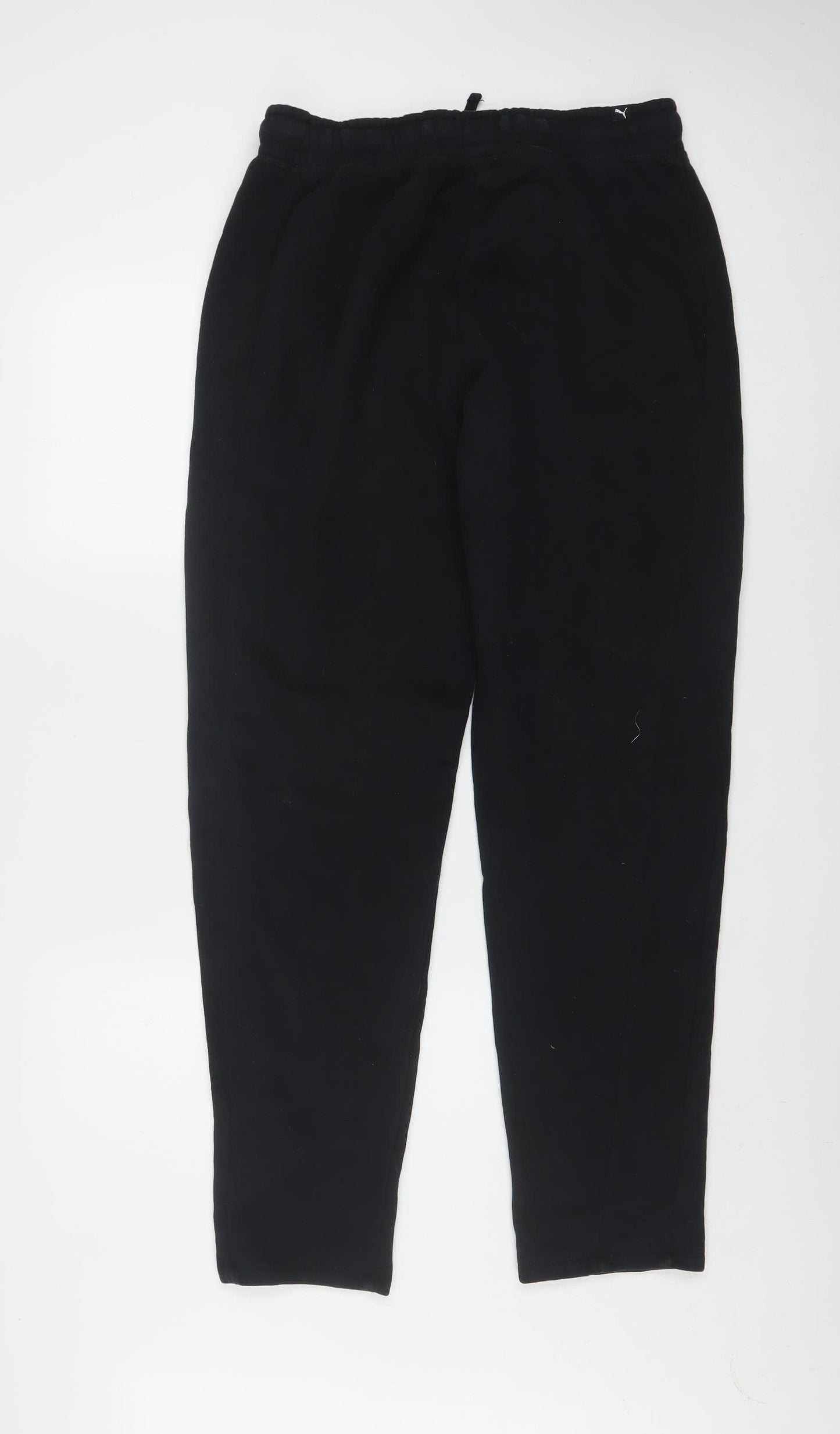 Puma Men's Black Medium Jogger Sweatpants 80% Cotton 20% Polyester