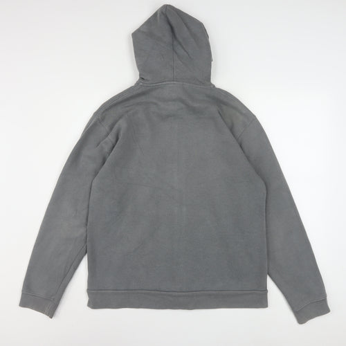 Timberland Mens Grey Full Zip Hoodie XS Classic Fleece