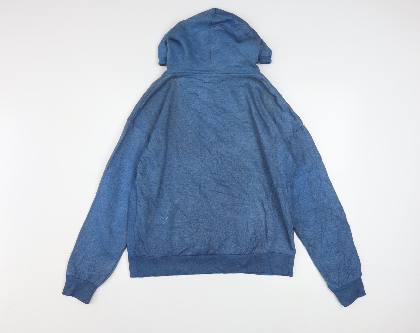 Disney Womens Blue Mickey Hoodie XS Cotton Blend Pullover