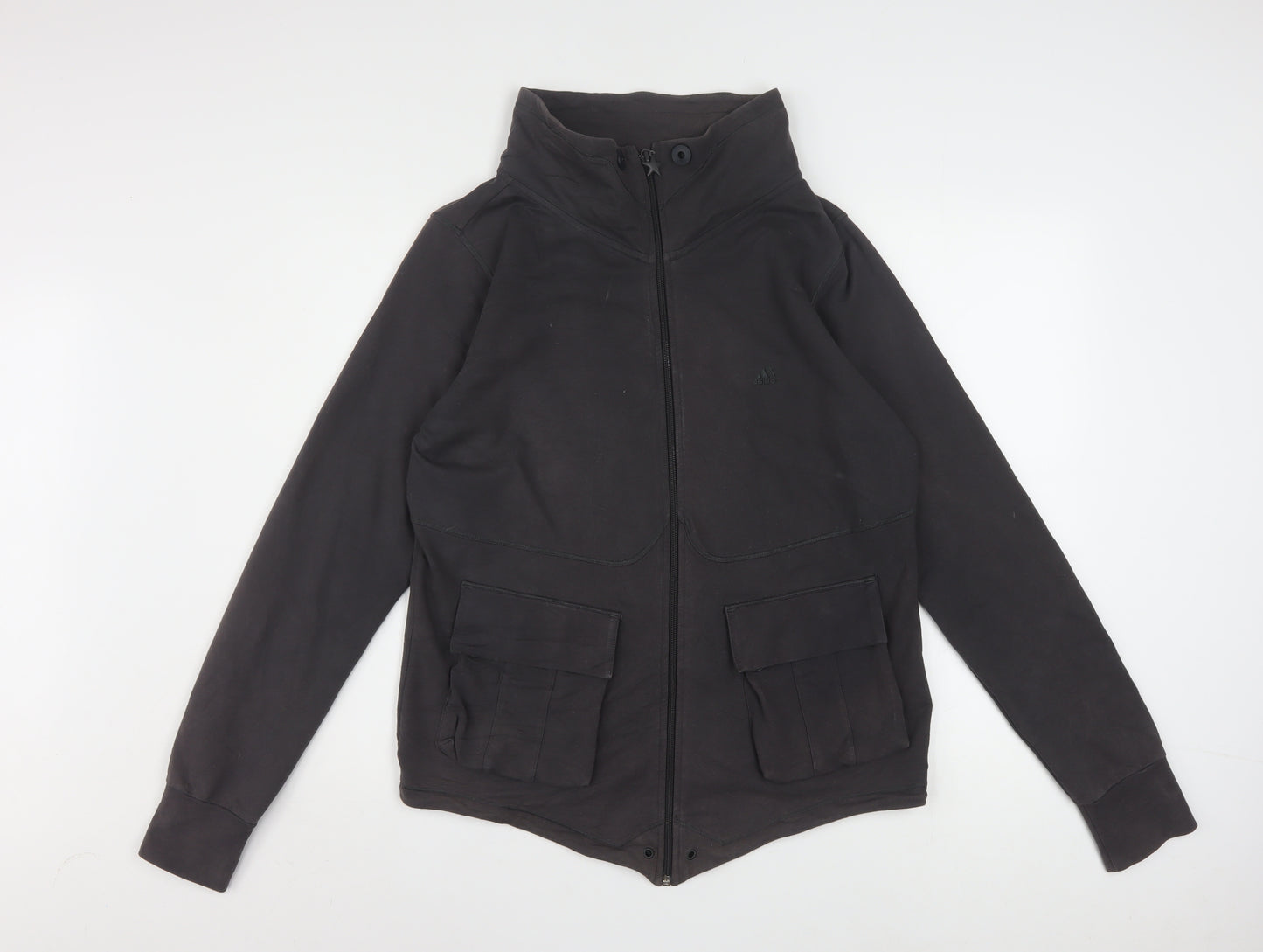 Adidas Women's Black Size 18 Full Zip Track Jacket