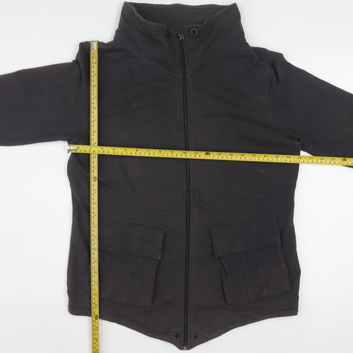 Adidas Women's Black Size 18 Full Zip Track Jacket