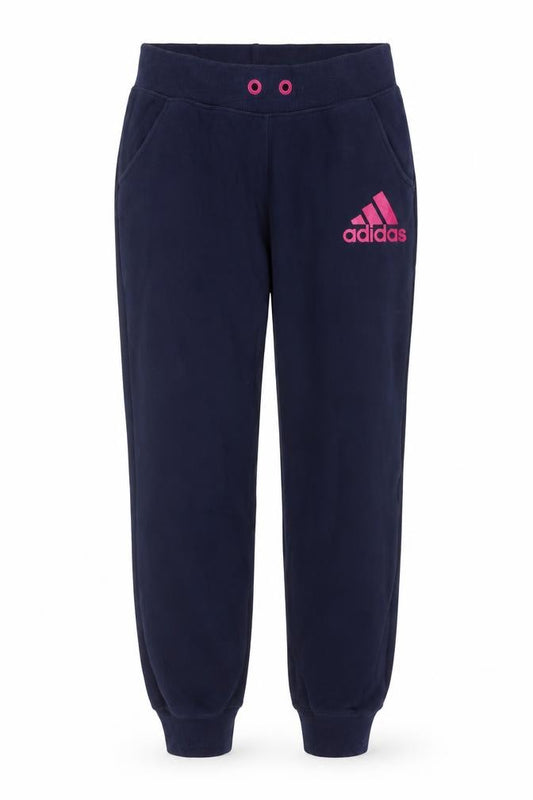Adidas Women’s Blue Jogger Sweatpants Size S Fleece Trousers