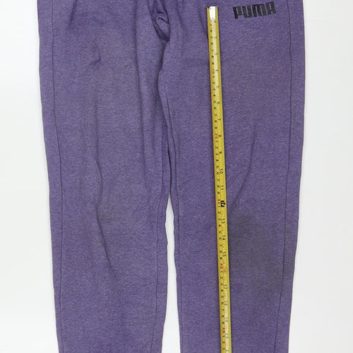 Puma Women's Purple XS Jogger Trousers Casual Activewear
