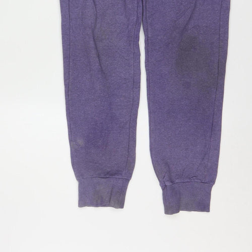 Puma Women's Purple XS Jogger Trousers Casual Activewear