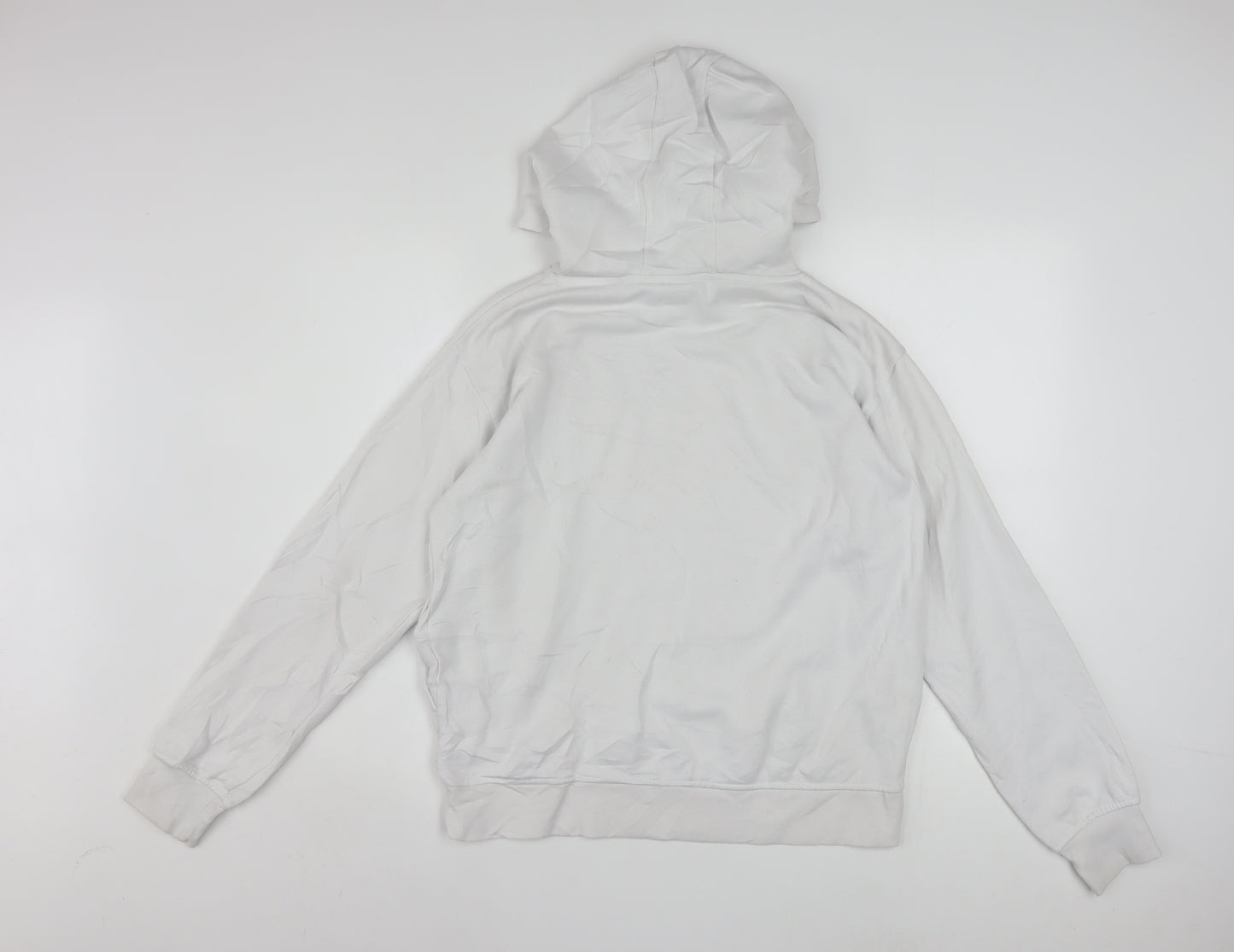 Disney Women White XS Hoodie Mickey Mouse Graphic Pullover