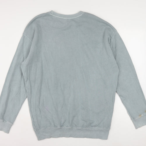 Reebok Men's Grey Crew Neck Pullover Sweatshirt Size M