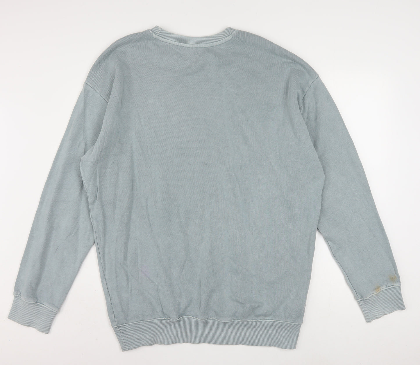 Reebok Men's Grey Crew Neck Pullover Sweatshirt Size M