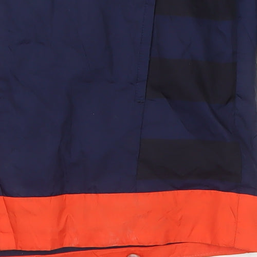 Puma Boys Blue Windbreaker Jacket 12 Years Lightweight Full Zip Sportswear