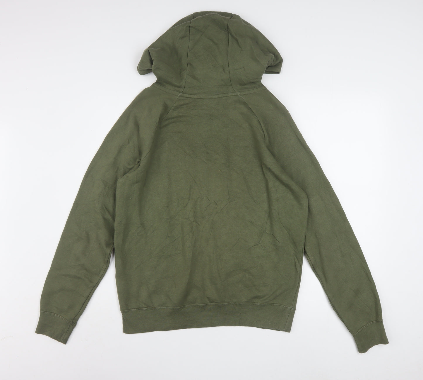 Nike Men's Green Pullover Hoodie Size S Regular Fit Sportswear