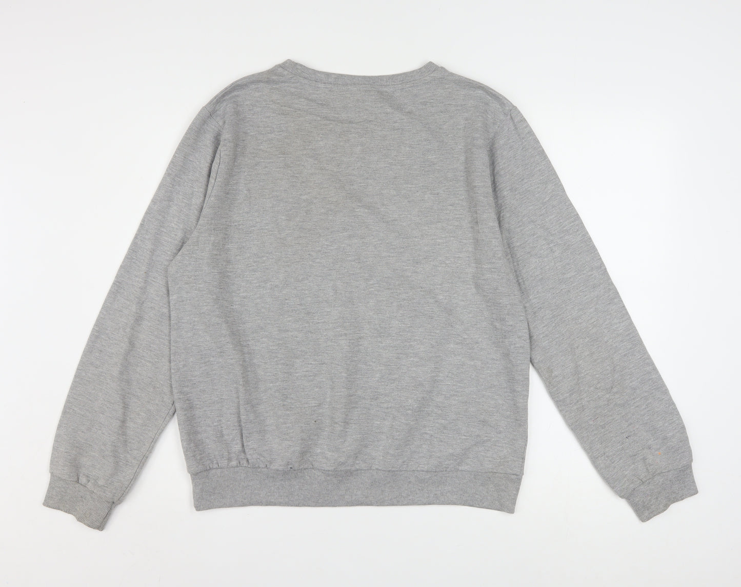 Disney Women Grey Eeyore Sweatshirt Medium 12/14 Pullover Cotton Blend