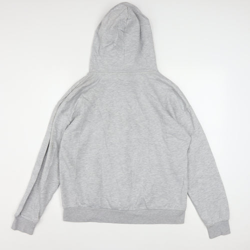 Disney Women Grey Minnie Mouse Pullover Hoodie Size S Cotton Blend