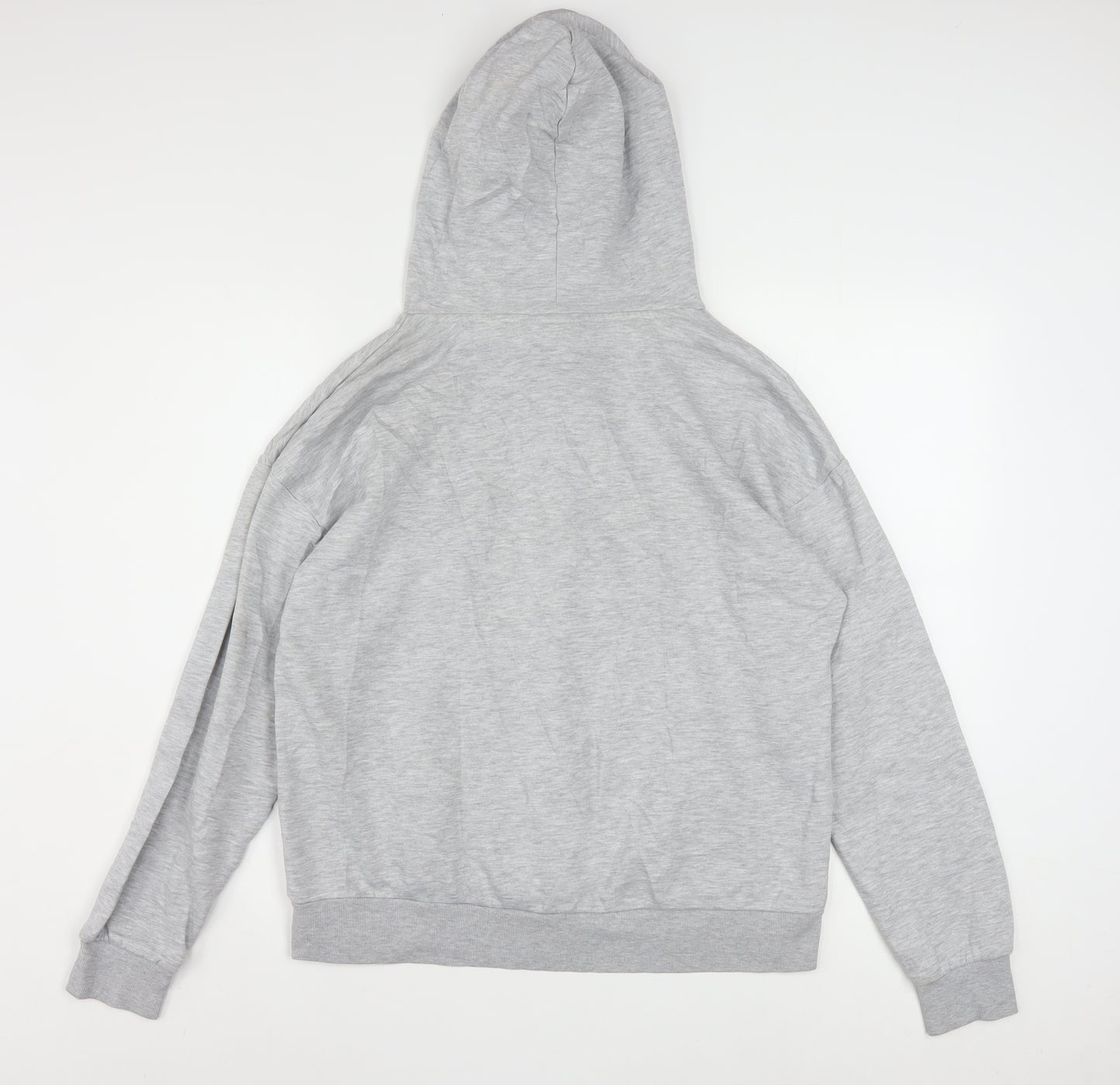 Disney Women Grey Minnie Mouse Pullover Hoodie Size S Cotton Blend
