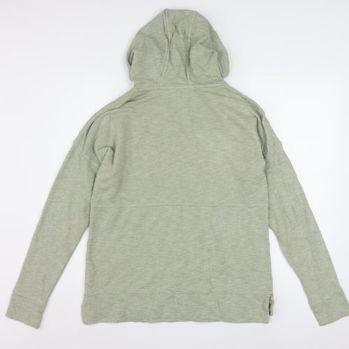 Carhartt Women Sage Green Pullover Hoodie Size S Relaxed Fit Cotton Blend