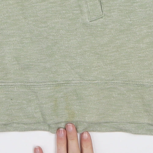 Carhartt Women Sage Green Pullover Hoodie Size S Relaxed Fit Cotton Blend