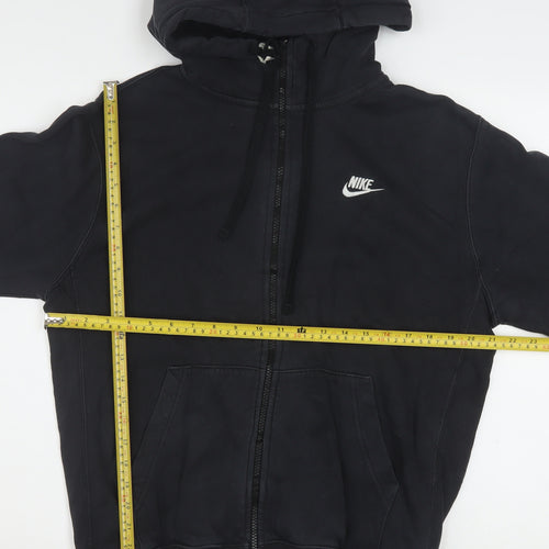 Nike Mens Black Full Zip Hoodie Size S Fleece Sportswear