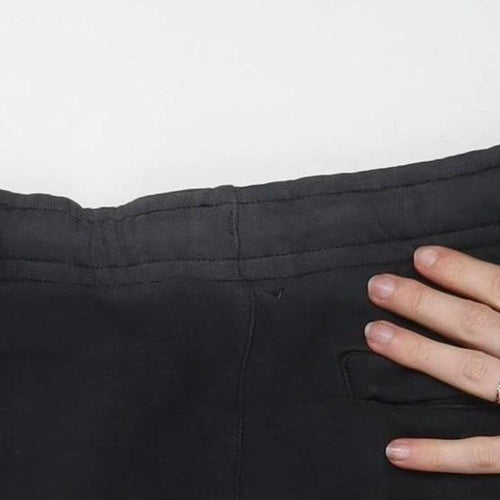 Nike Men's Black XS Jogger Sweatpants Cotton Blend Fleece Tapered Fit