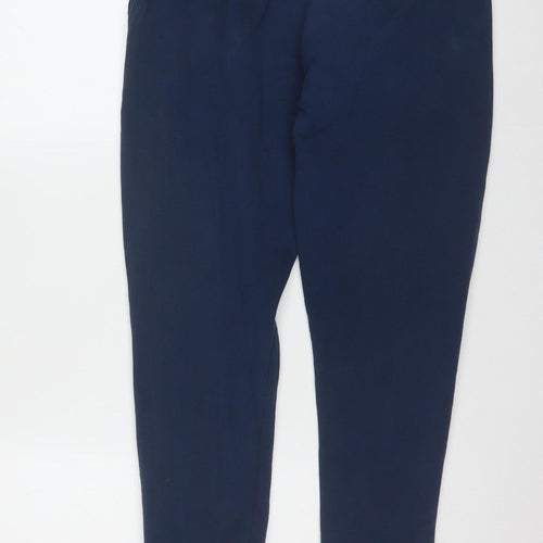 Under Armour Boys Navy Jogger Sweatpants Size 13 Years Cotton Blend