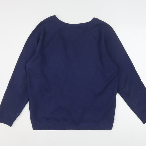 Tommy Hilfiger Denim Women's Navy Blue XS Pullover Sweatshirt