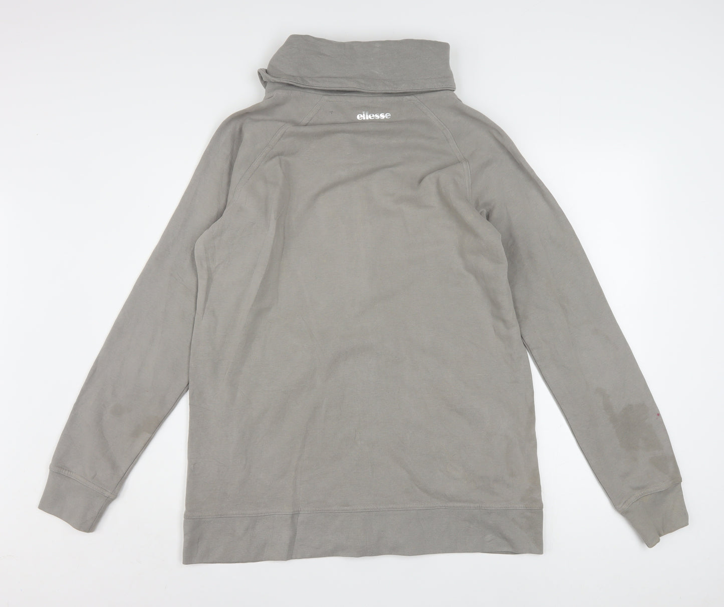 Ellesse Men's Grey Track Jacket L Regular Fit Full Zip Sportswear