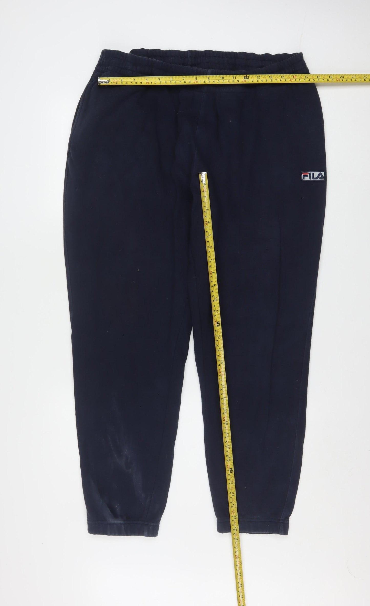 FILA Men's Black XL Fleece Jogger Sweatpants Activewear Trousers