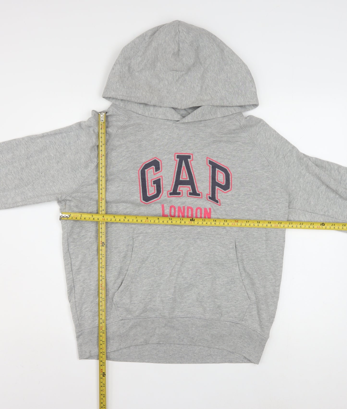 GAP Women’s Grey London Logo Pullover Hoodie M