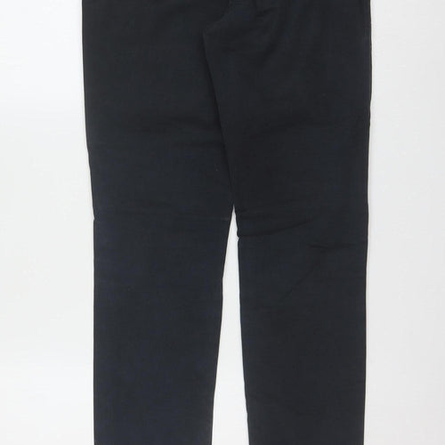 Carhartt Men Black Slim Fit Chino Trousers 29x32 Sid Pant