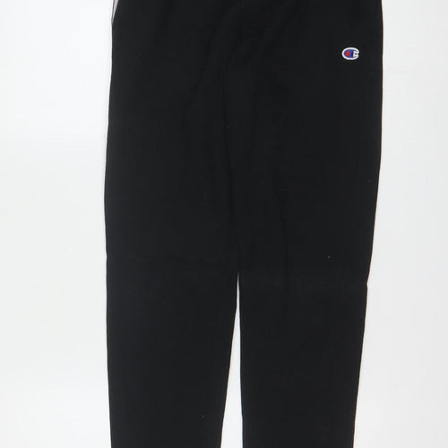 Champion Men's Black Regular Fit Jogger Sweatpants Size S