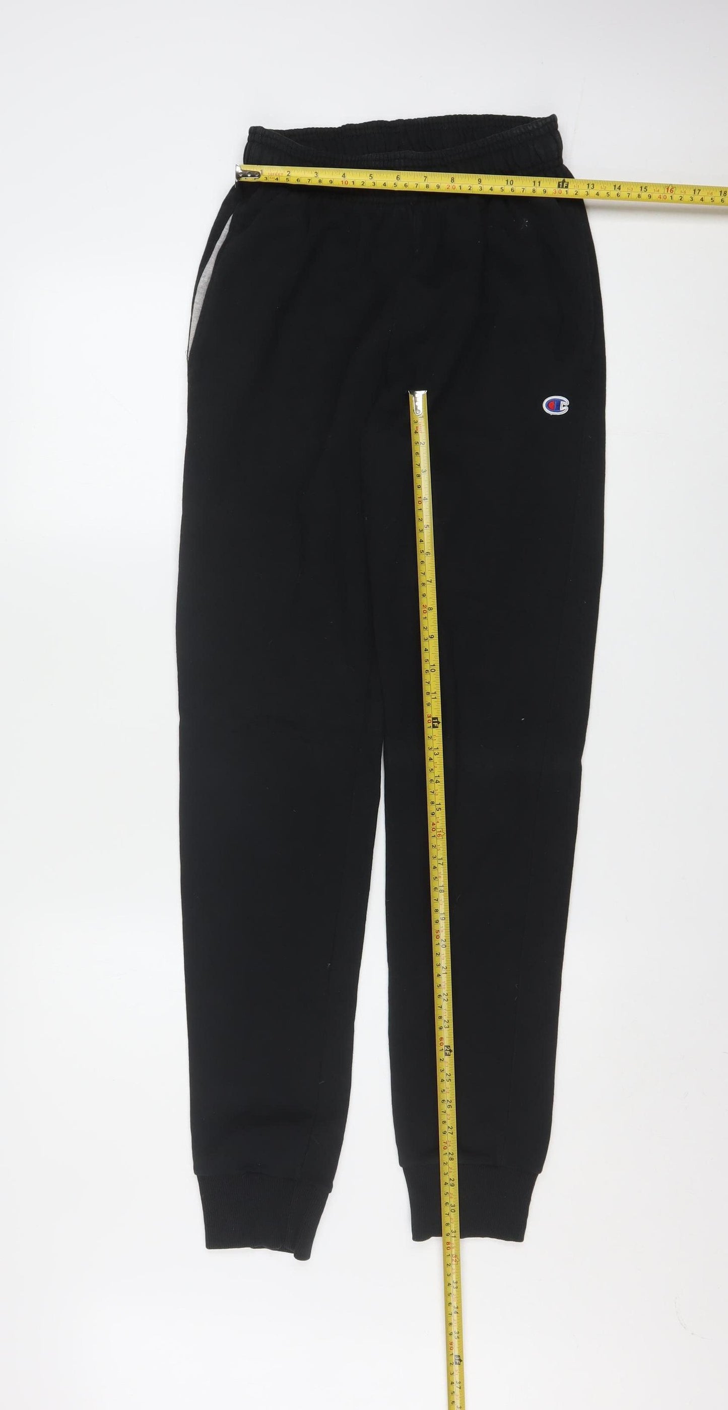 Champion Men's Black Regular Fit Jogger Sweatpants Size S