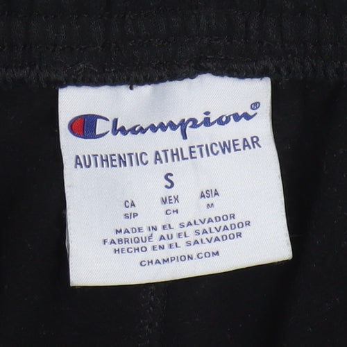 Champion Men's Black Regular Fit Jogger Sweatpants Size S
