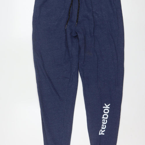 Reebok Men's Blue Large Pyjama Pants Cotton Blend Sleepwear