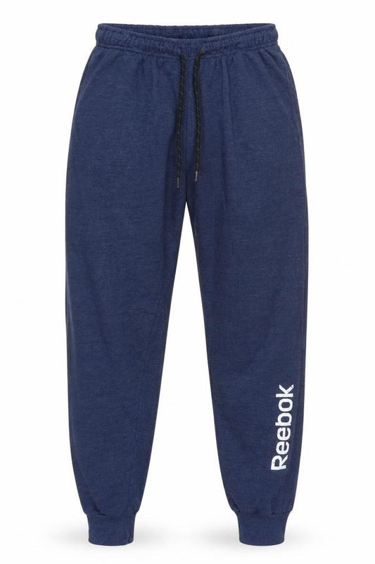 Reebok Men's Blue Large Pyjama Pants Cotton Blend Sleepwear
