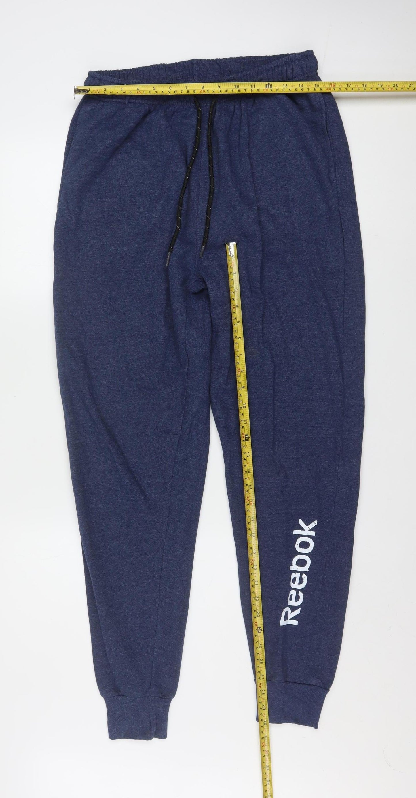 Reebok Men's Blue Large Pyjama Pants Cotton Blend Sleepwear