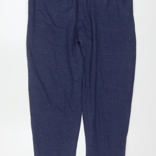 Reebok Men's Blue Large Pyjama Pants Cotton Blend Sleepwear